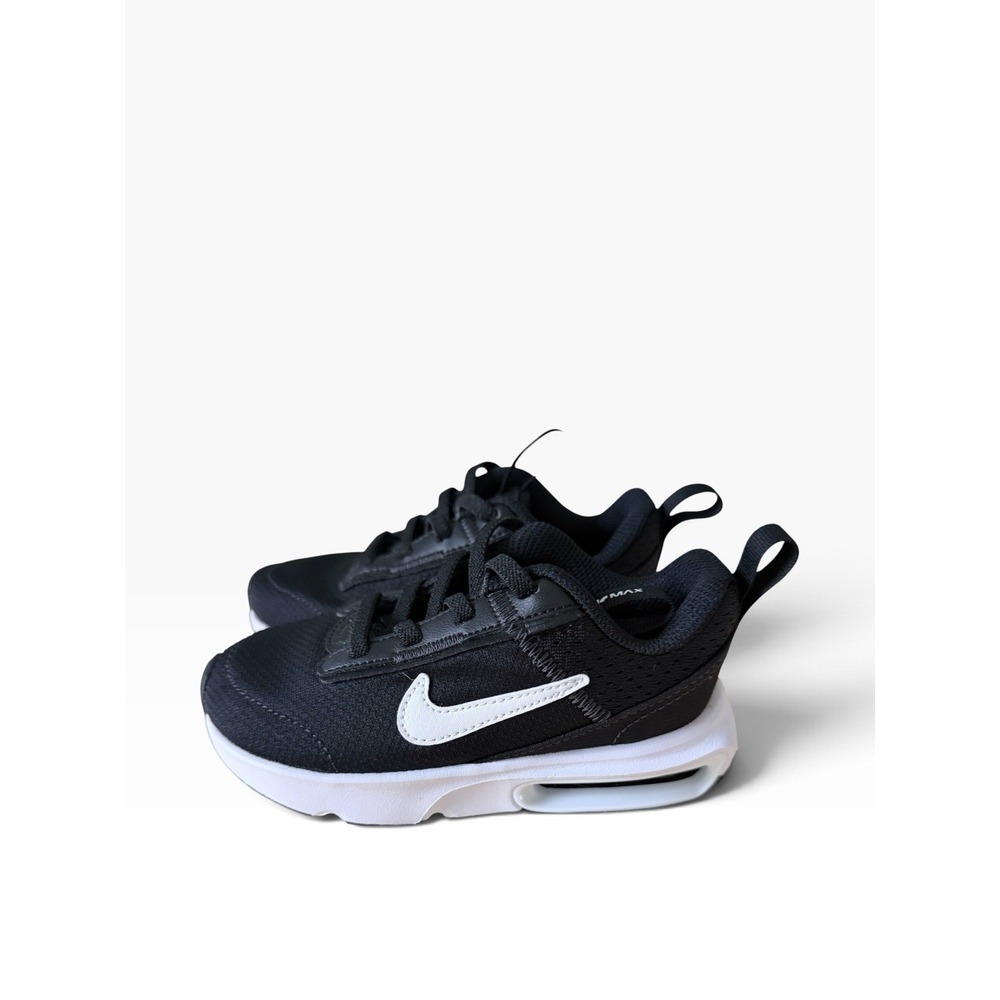NIKE Air Max INTRLK 75 Pre-School Kids(PS) BLACK / WHITE (DH9394 002) Size 9c